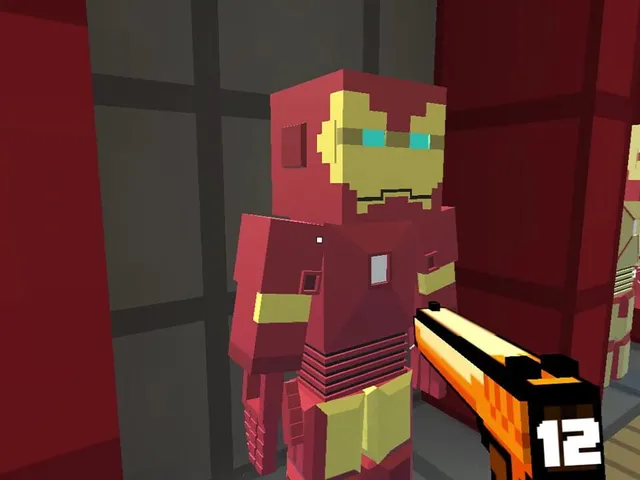 Block Robot Mini Survival Game