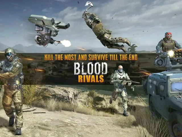 Blood Rivals: Survival Battleground Shooting Games