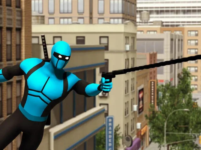 Blue Ninja: Superhero Game