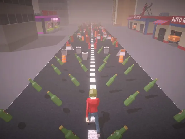 Bottle Collector Run