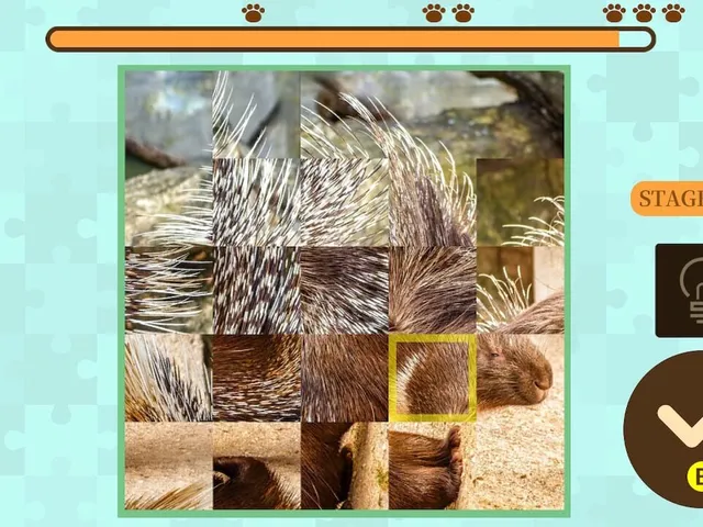 Brain Workout! Spinning Animal Puzzle