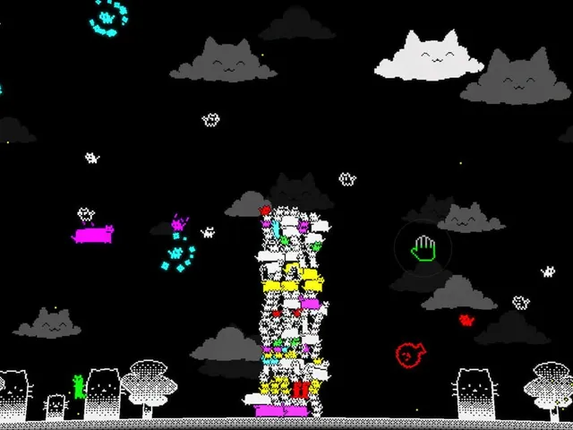 Build a Cat Tower to reach the Fish