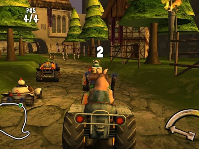 Calvin Tucker's Farm Animal Racing