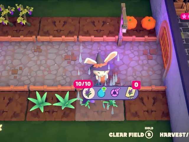 Cat & Rabbit Magic Farming