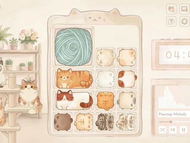Cat Block: Sliding Puzzle