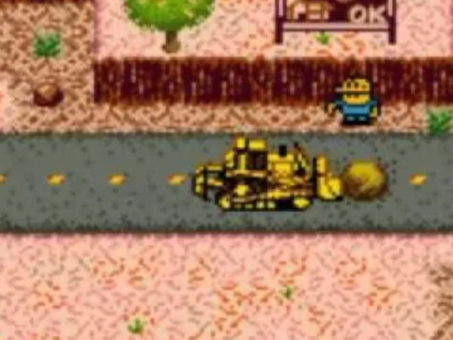 Caterpillar Construction Zone