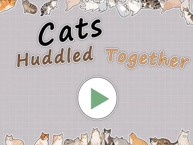 Cats Huddled Together