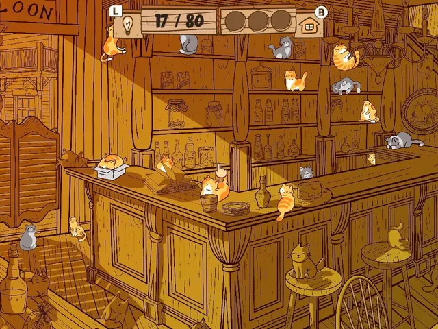 Cats Visiting Wild West