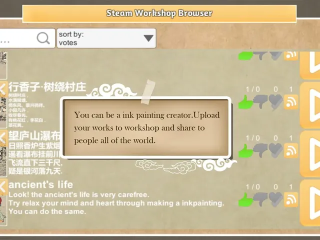 Chinese Ink Painting Puzzle & Creator