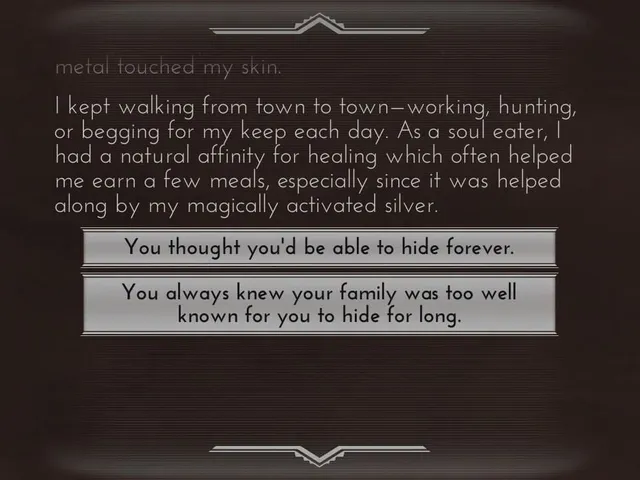 Choices That Matter: And Their Souls Were Eaten