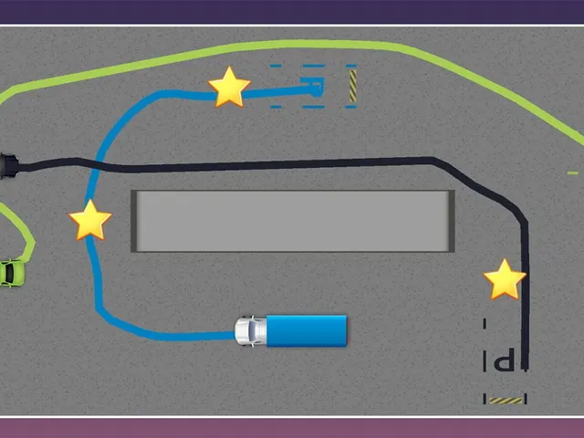 City Parking Driver: Draw The Path Simulator
