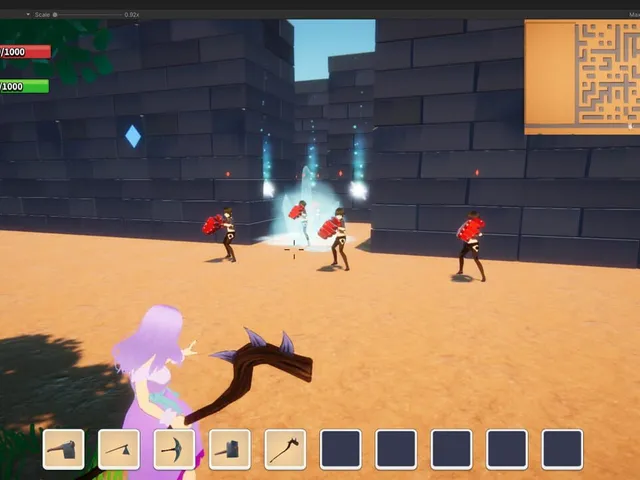Claria's Great Maze