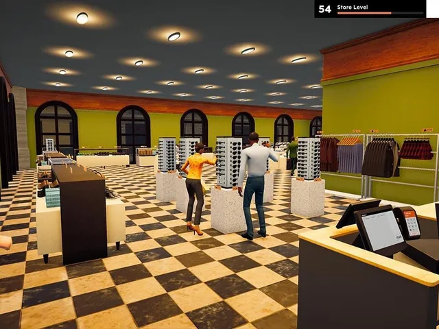 Clothes & Outlet Supermarket Store Simulator