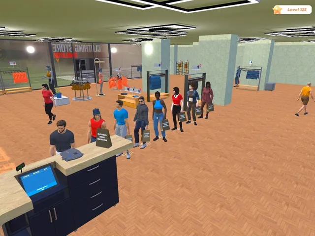 Clothing Store Simulator