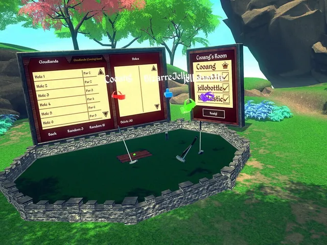 Cloudlands: VR Minigolf