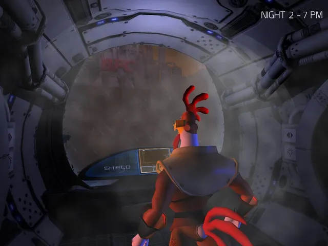 Cluck Yegger in Escape from the Planet of the Poultroid