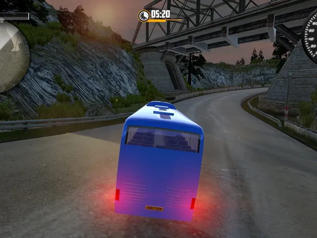 Coach Bus Simulator Parking