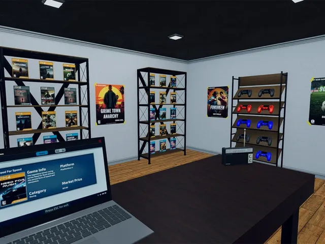 Console Store Simulator