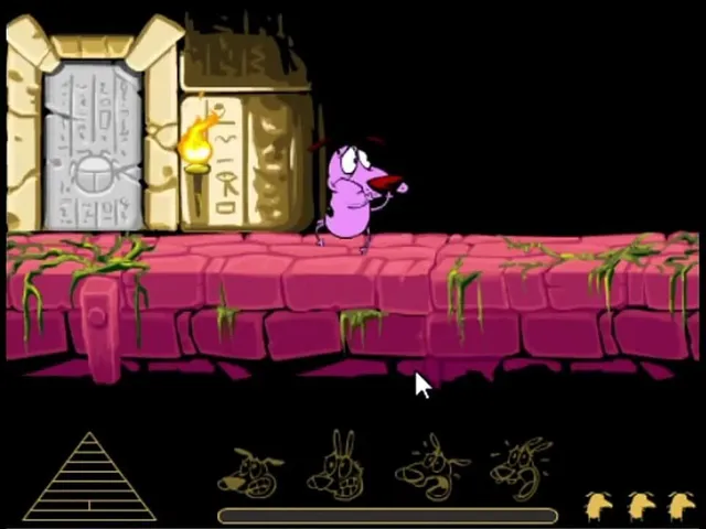 Courage the Cowardly Dog: Pharaoh Phobia