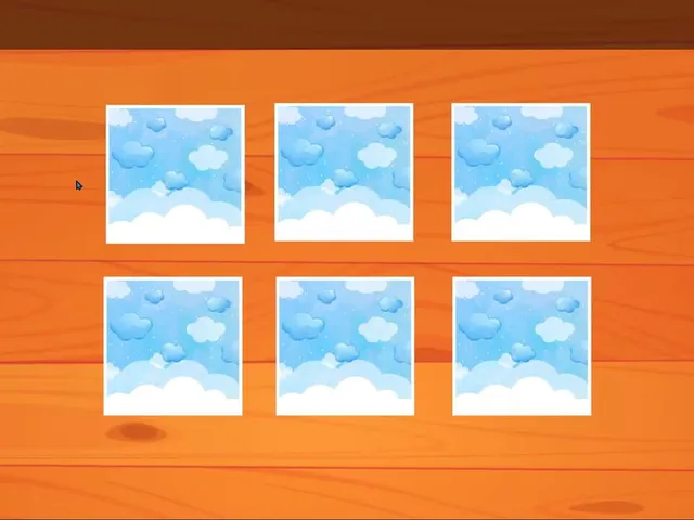 Cute Animals Memory Card Game