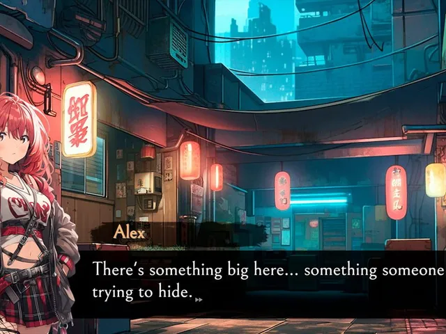 Cyberpunk Paradise Elysium: The Visual Novel