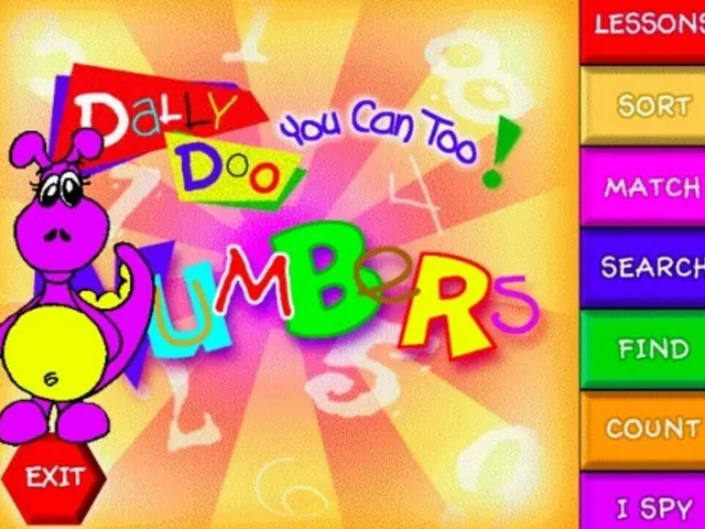 Dally Doo You Can Too! Numbers