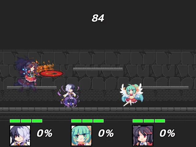 Dark Witch Fighting Buster