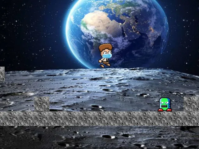 Dead Covid-19 in space