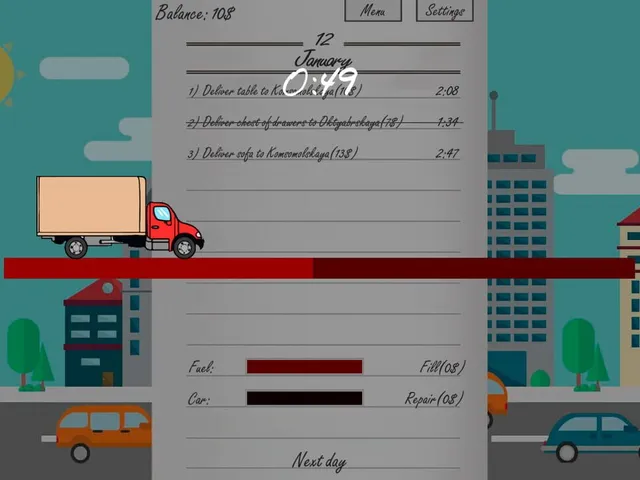 Delivery man simulator