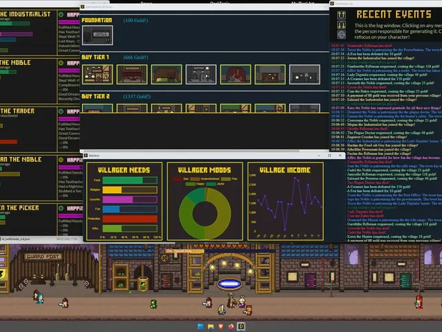 Desktopia: A Desktop Village Simulator