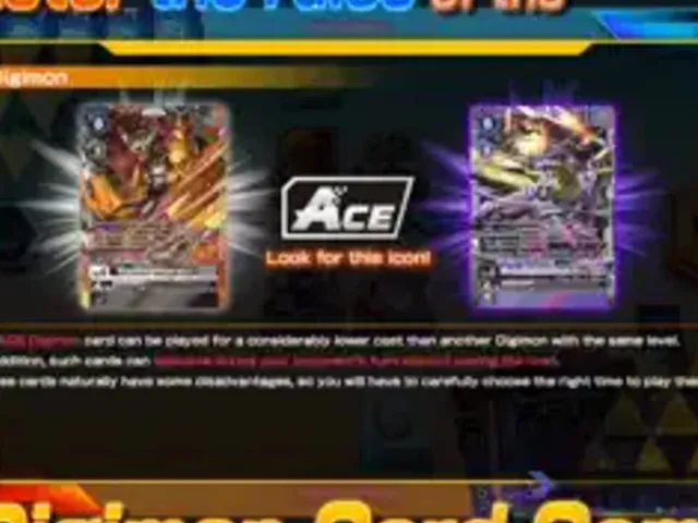 Digimon Card Game Tutorial App