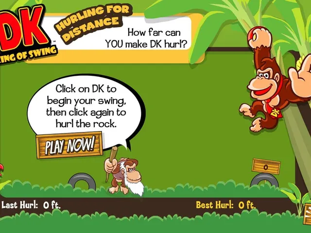 DK: King of Swing - Hurling for Distance