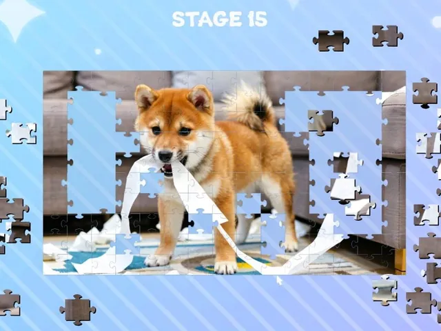 Dog Jigsaw from Japan