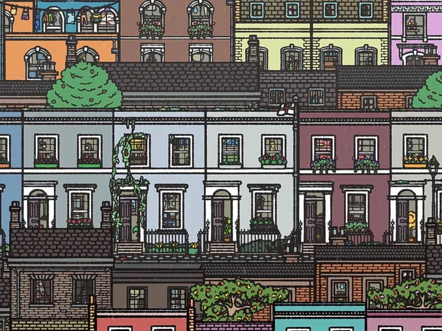 Doodle Streets: London 1950's