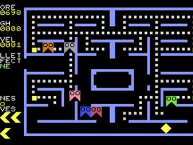 Doomed PETSCII Pacman