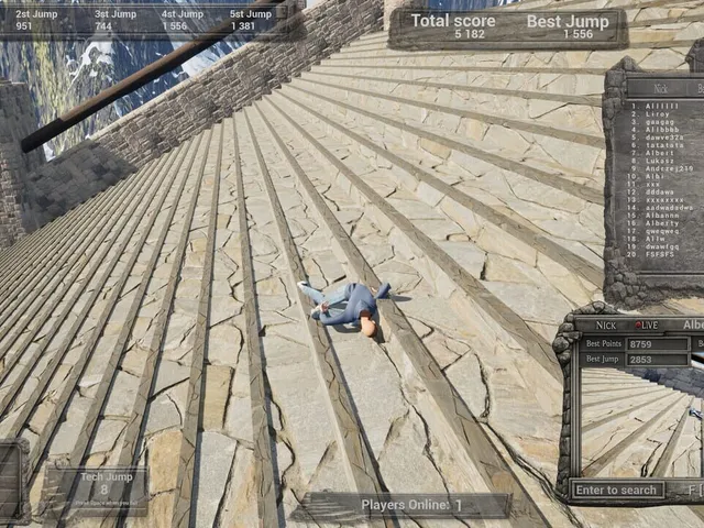 Down the Stairs: The Game