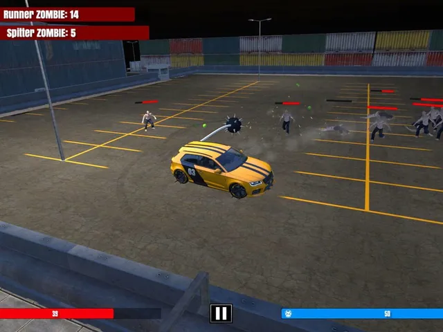 Drift Cars Zombie Crusher