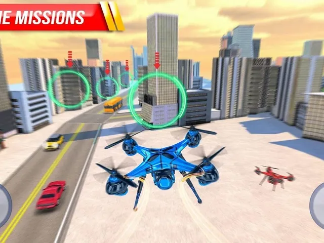 Drone Attack Spy Drone Games