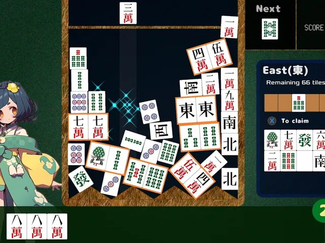 Drop Mahjong Tiles