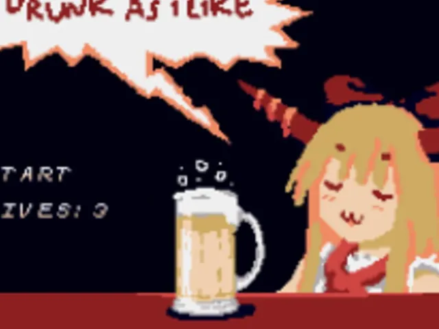 Drunk as I Like: Gensokyo Drinking Attitude