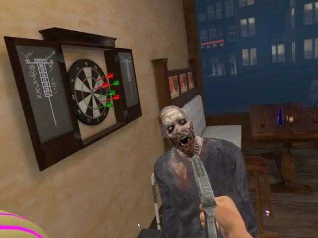 Drunkn Bar Fight on Halloween