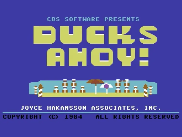 Ducks Ahoy!