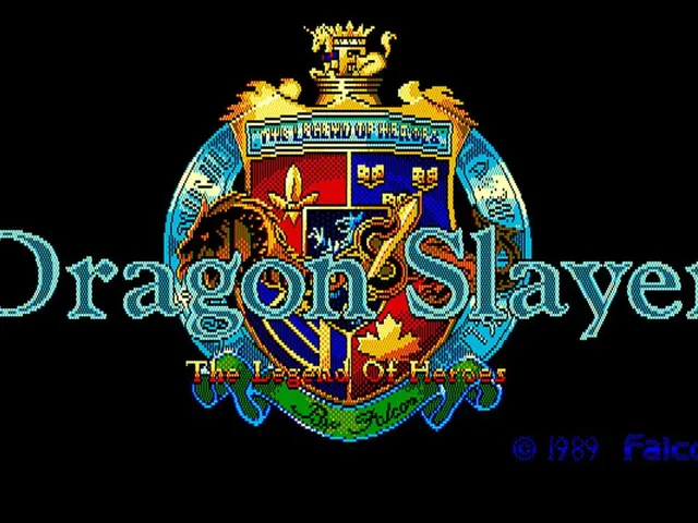 Eggconsole Dragon Slayer: The Legend of Heroes PC-8801mkIISR