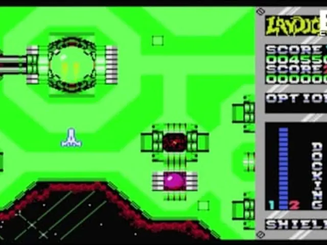 Eggconsole Super Laydock Mission Striker MSX