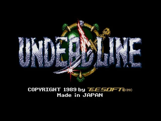 Eggconsole Undeadline MSX2