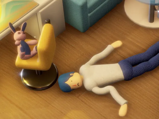 Exhausted Man