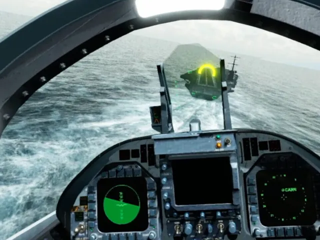 F18 Carrier Landing