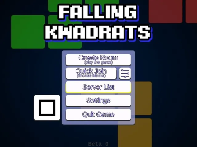 Falling Kwadrats