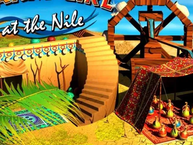 Farm Girl at the Nile