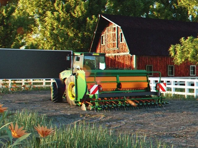 Farming Real Simulation Tractor, Combine Trucks Farmer Land Game